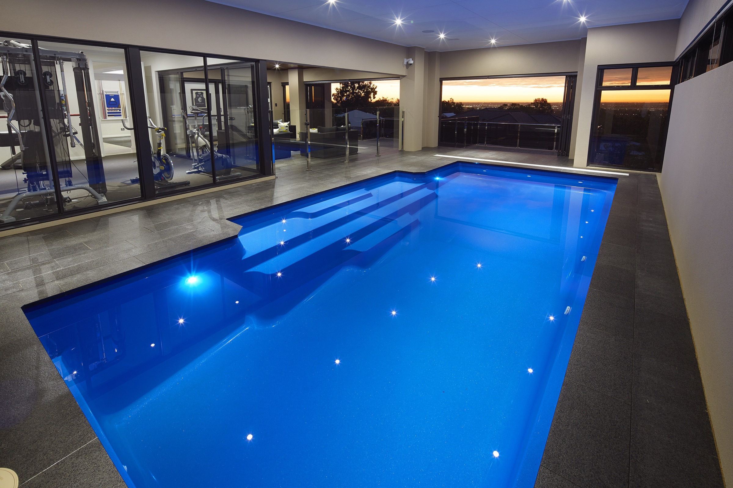 ACT Pools crew installing a pool in Canberra