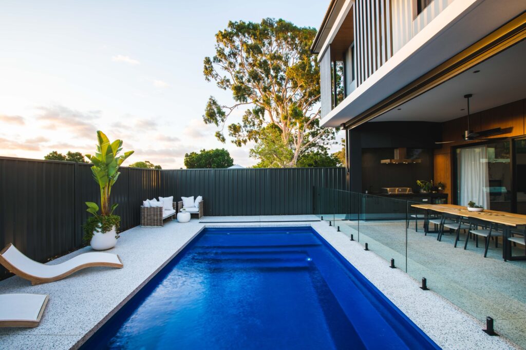 Horizon gelcoat pool water, ACT Pools