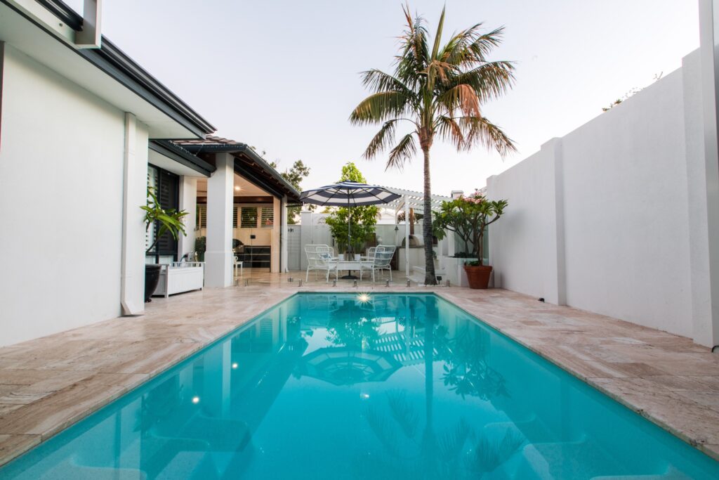 ACT Pools family fibreglass pool, Canberra