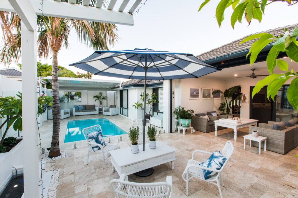 Allure fibreglass pool by ACT Pools, Canberra