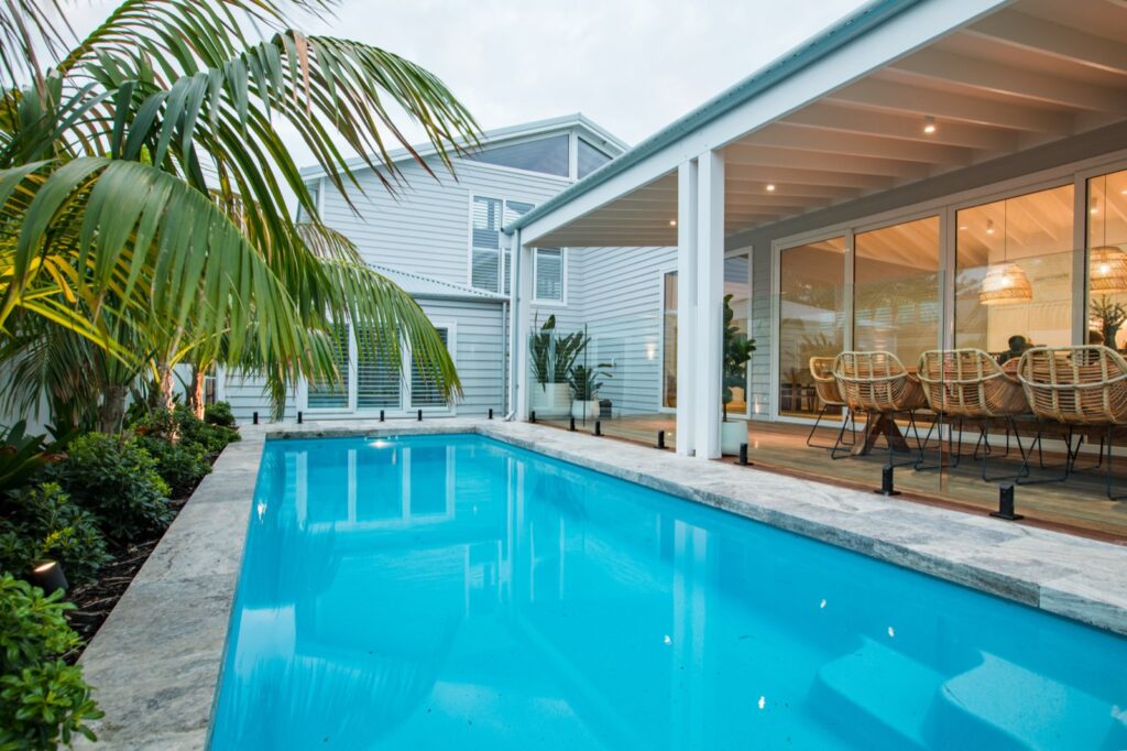 Harmony fibreglass pool by ACT Pools, Canberra
