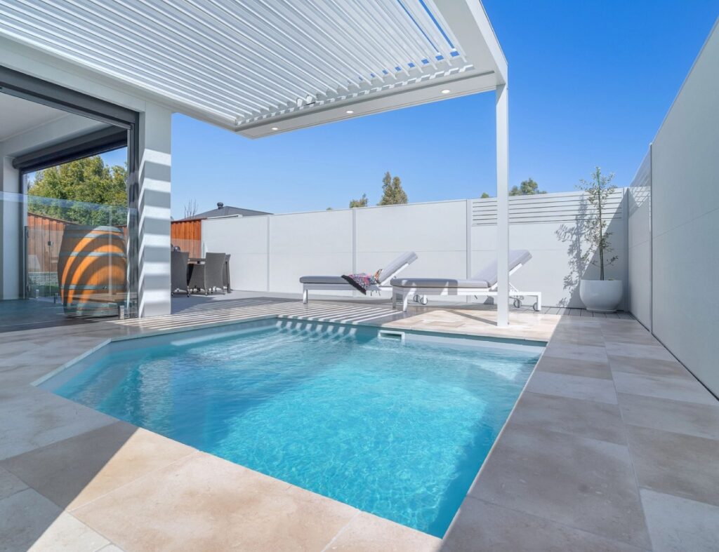 Versace pool by ACT Pools, Canberra